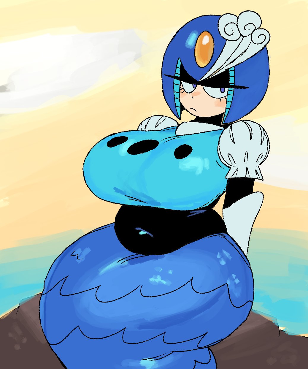 Splash Woman (Mega Man (Series)) Rule 34 Image