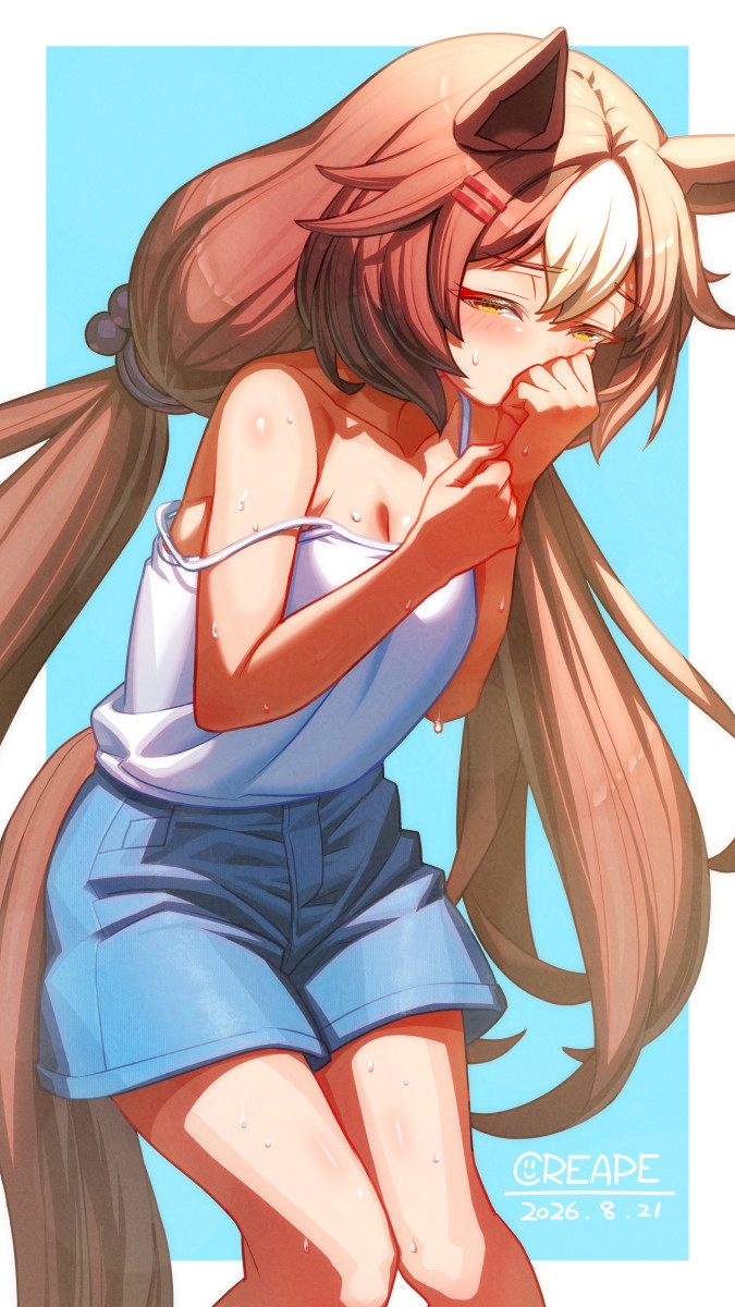 Yamanin Zephyr (Umamusume) Rule 34 Image