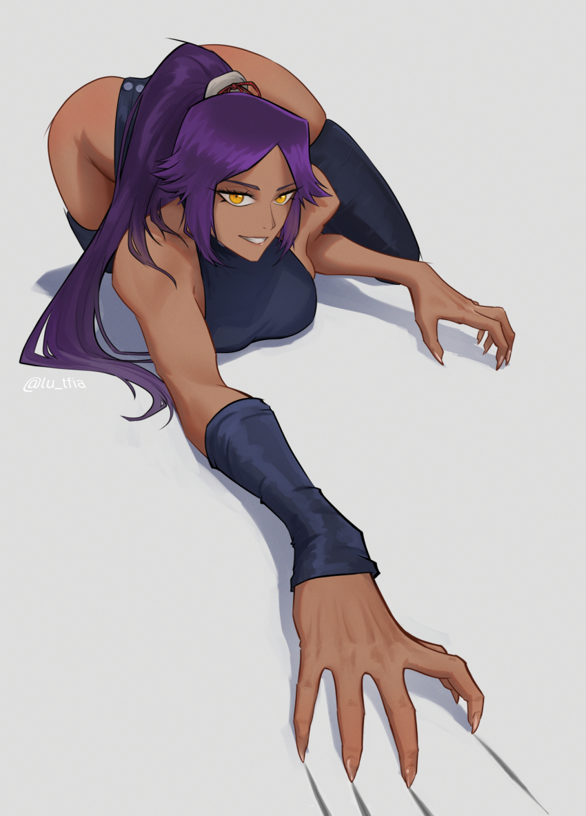 Shihouin Yoruichi (Bleach) Rule 34 Image