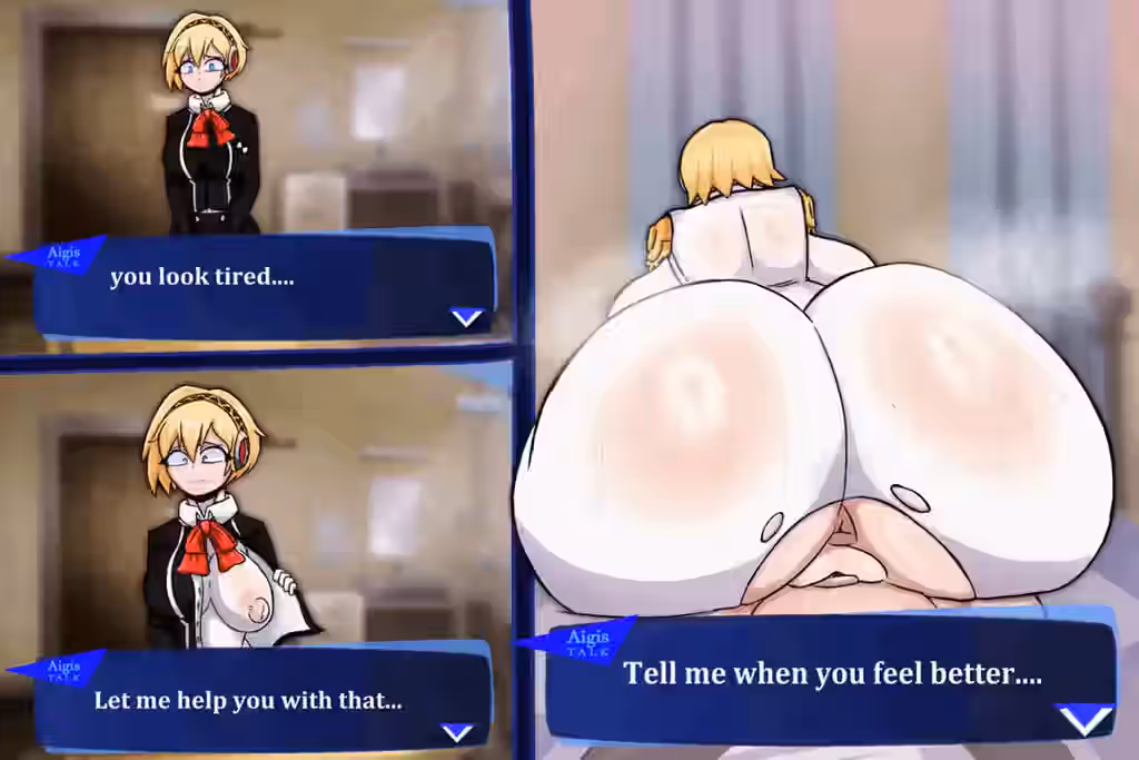 Aigis (Persona) Rule 34 Video