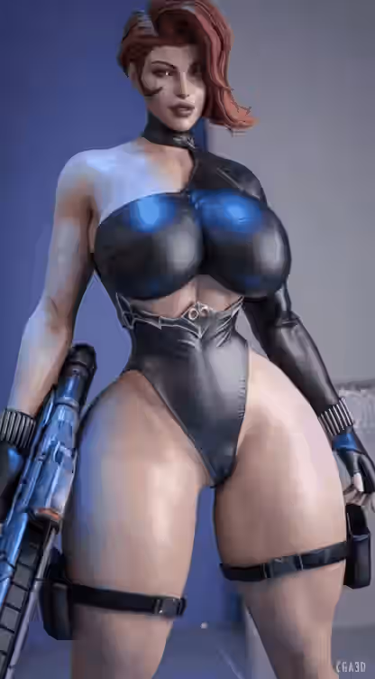 Black Widow (Marvel) Rule 34 Image