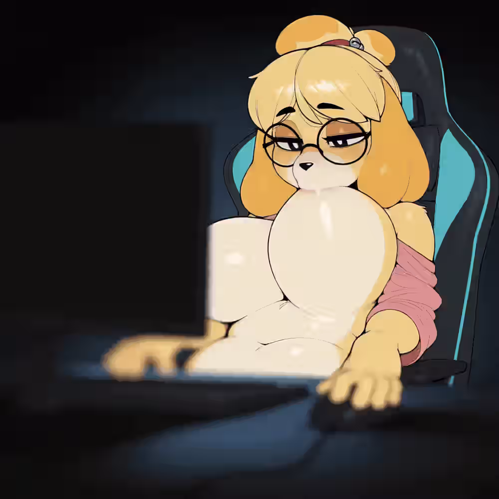 Isabelle (Animal Crossing) Rule 34 Image