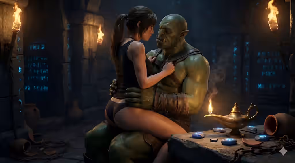 Lara Croft (Survivor) Rule 34 Video