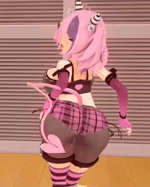 Ironmouse (Pink Rock) Rule 34 Image