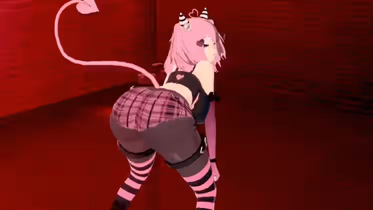 Ironmouse (Pink Rock) Rule 34 Image