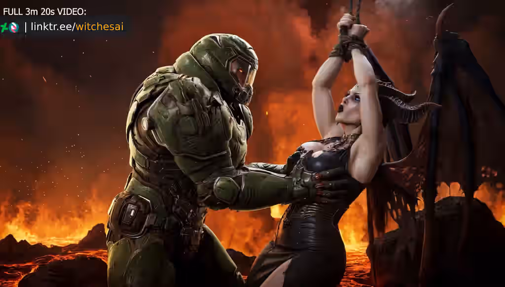 Doom Slayer (Doom) Rule 34 Video