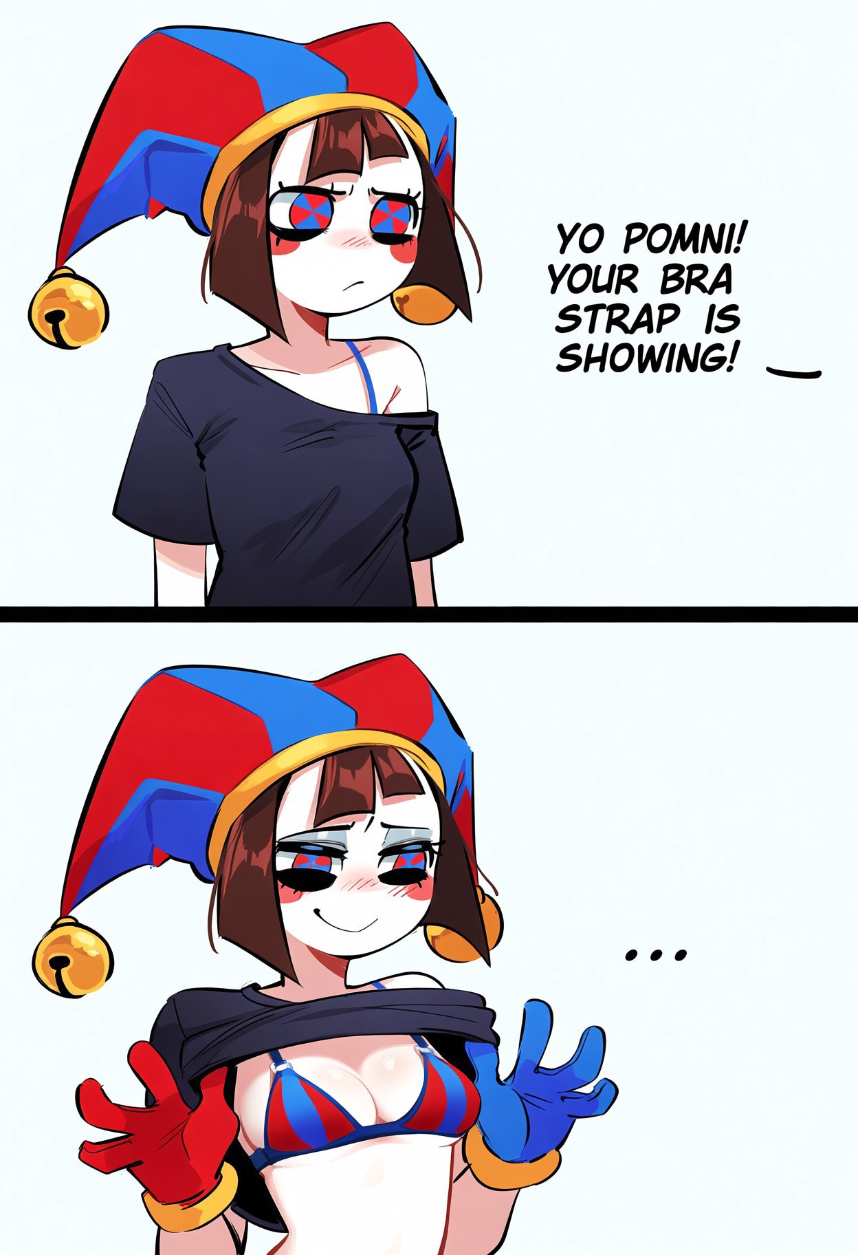 Pomni (The Amazing Digital Circus) Rule 34 Image