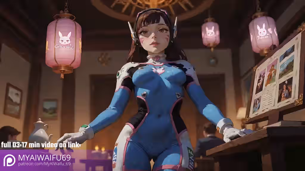D.Va (Overwatch 2 Suit) Rule 34 Video