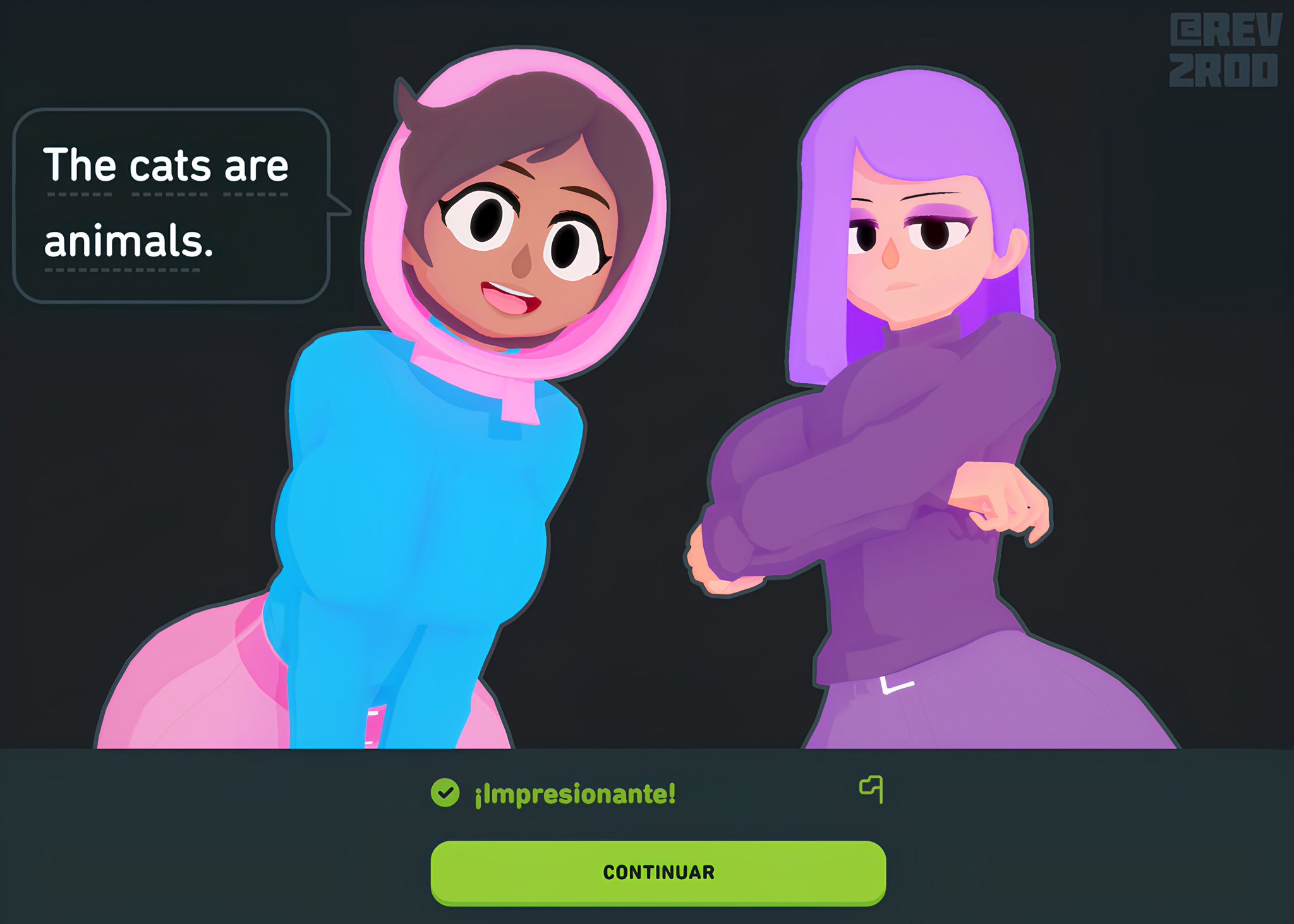 Lily (Duolingo) Rule 34 Image