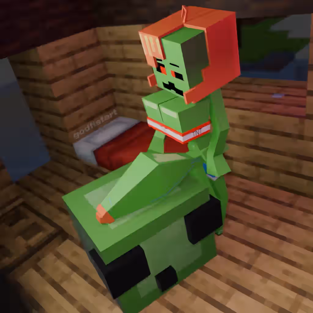 Creeper (Minecraft) Rule 34 Video