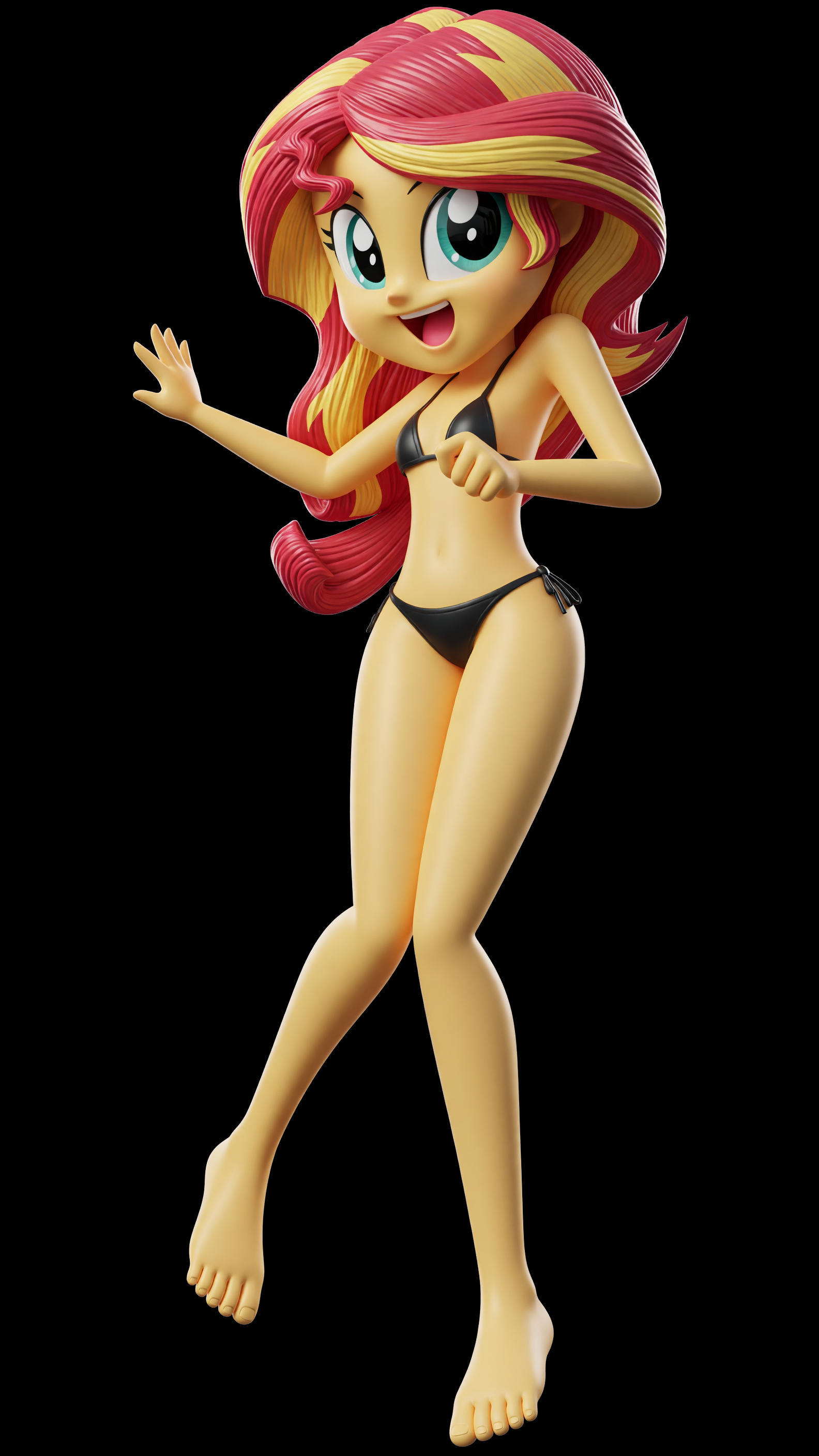 Sunset Shimmer (Equestria Girls) Rule 34 Image