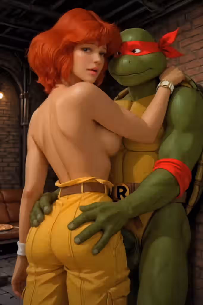 April O'Neil (Tmnt 1987) Rule 34 Video