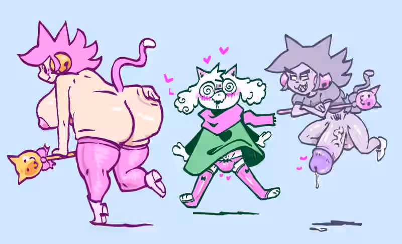 Pink (Deltarune) Rule 34 Image