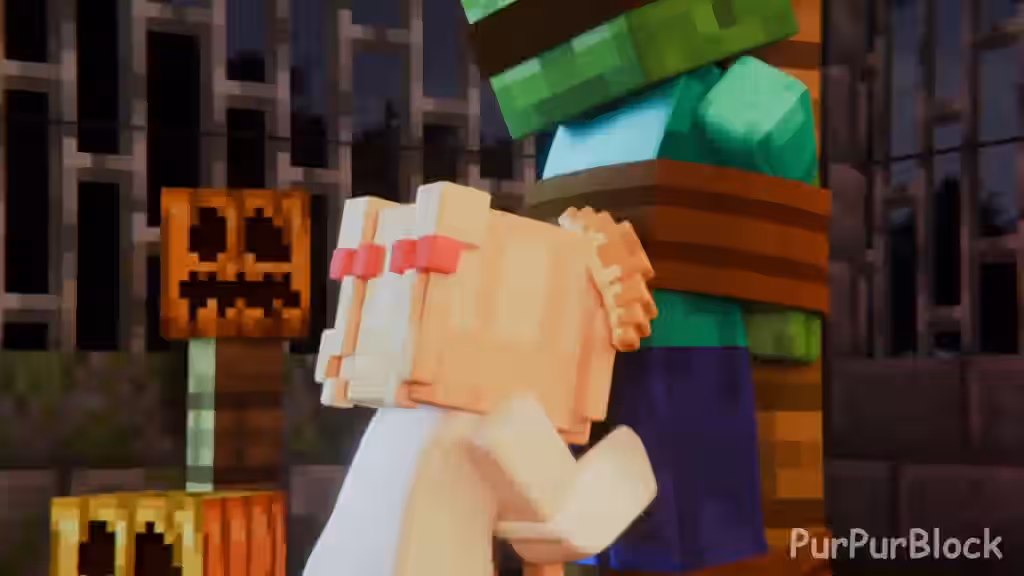 Zombie (Minecraft) Rule 34 Video