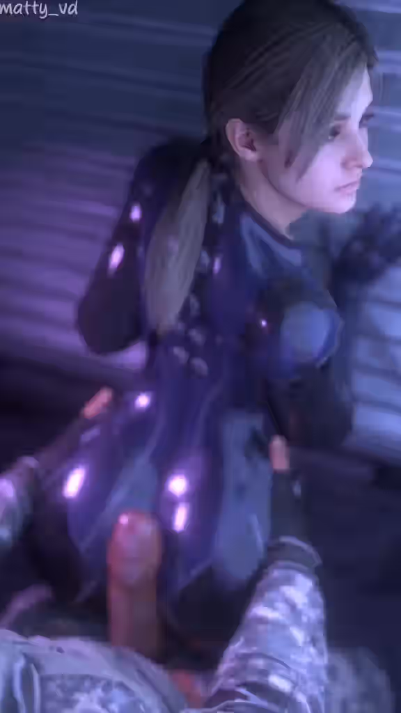 Jill Valentine (Blonde) Rule 34 Video