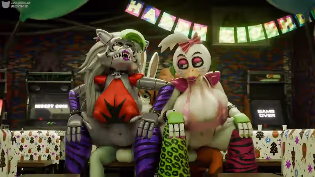 Glamrock Chica (Fnaf) Rule 34 Video