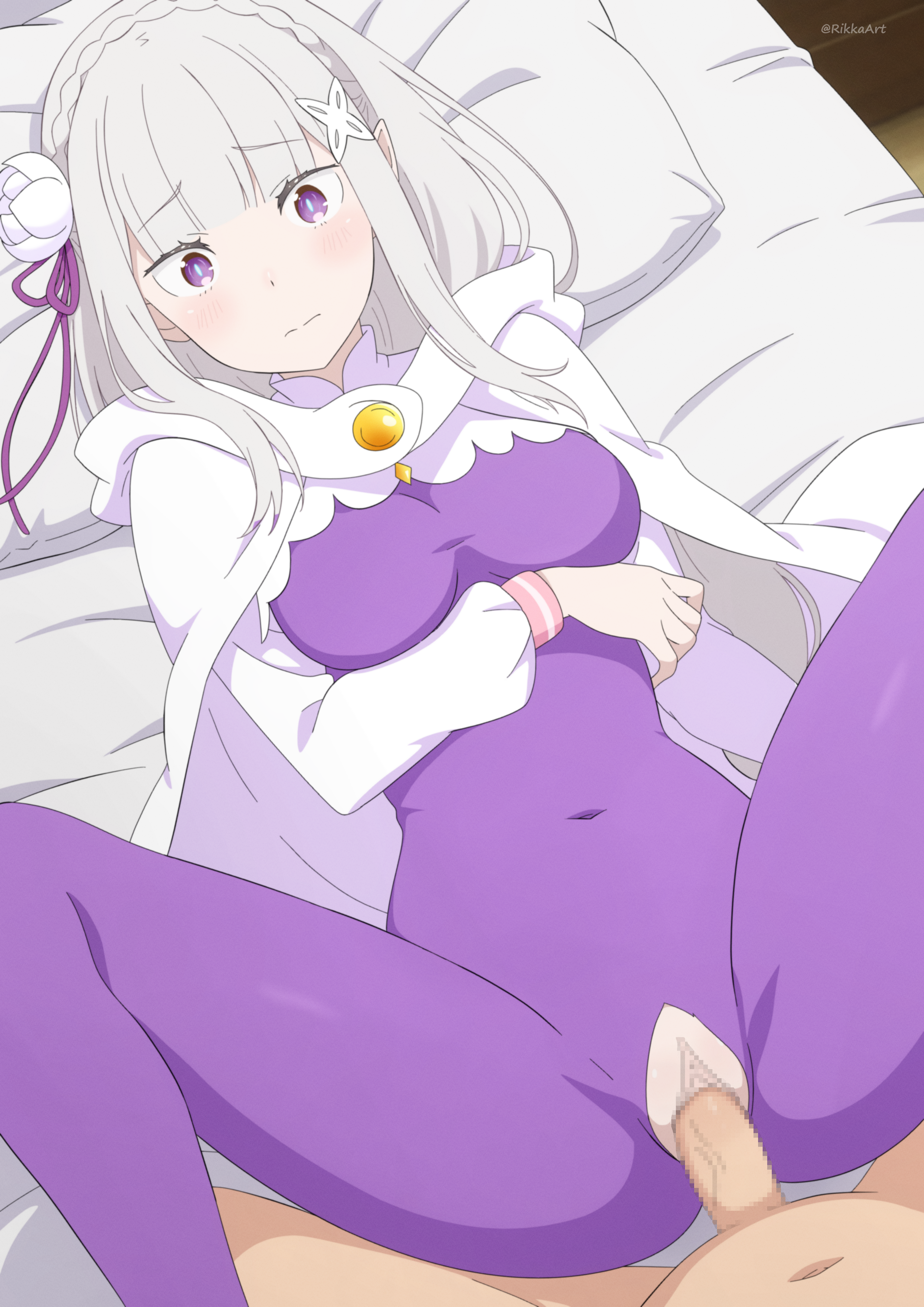 Emilia (Re:Zero) Rule 34 Image