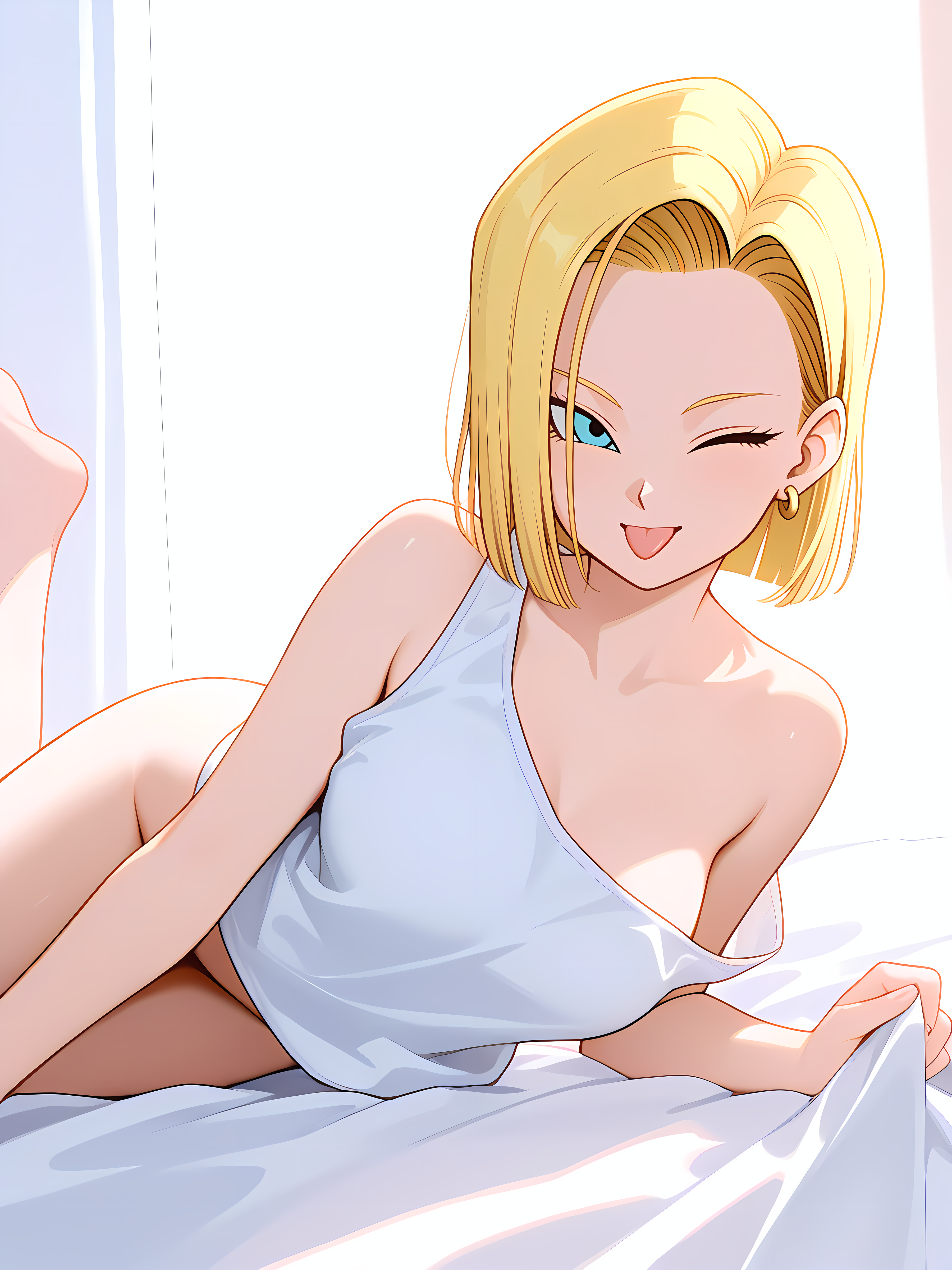 Android 18 (Dragon Ball) Rule 34 Image