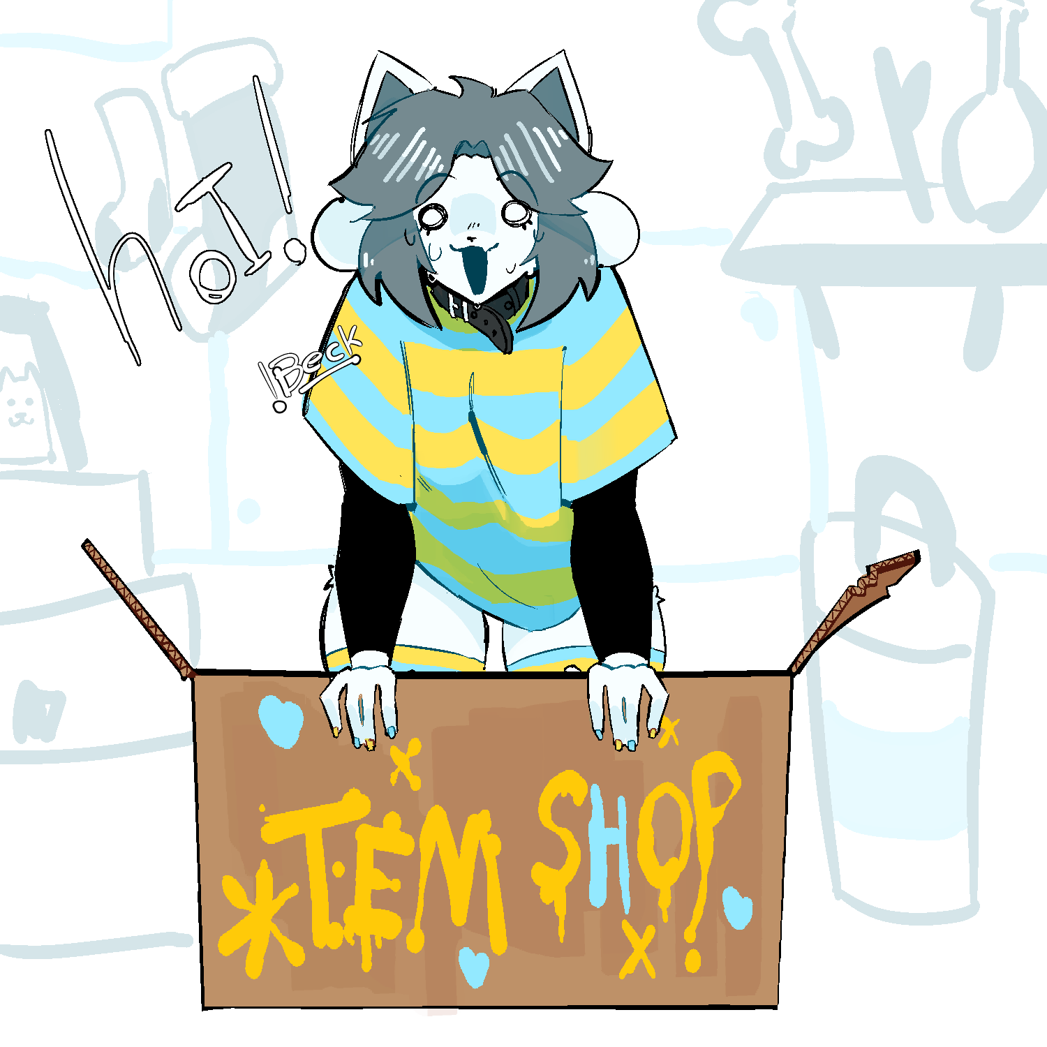 Temmie (Undertale) Rule 34 Image