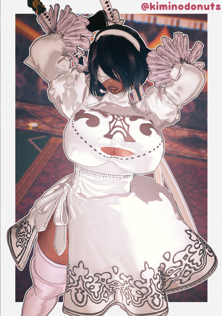 Yorha 2p (Nier: Automata) Rule 34 Image