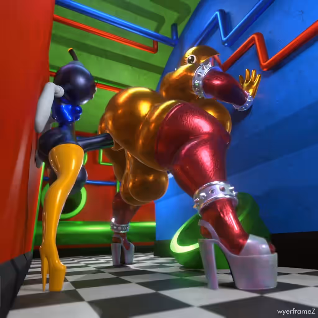 Goldie (Wyerframez) Rule 34 Video