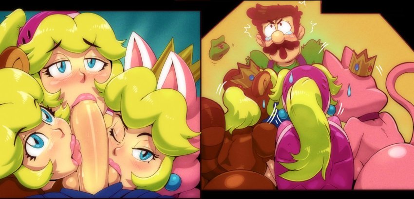 Cat Peach (Mario (Series)) Rule 34 Image