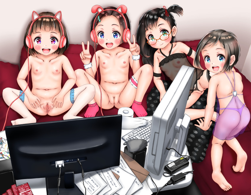 4girls Rule 34 Image