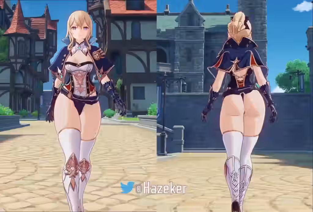 Jean (Genshin Impact) Rule 34 Video