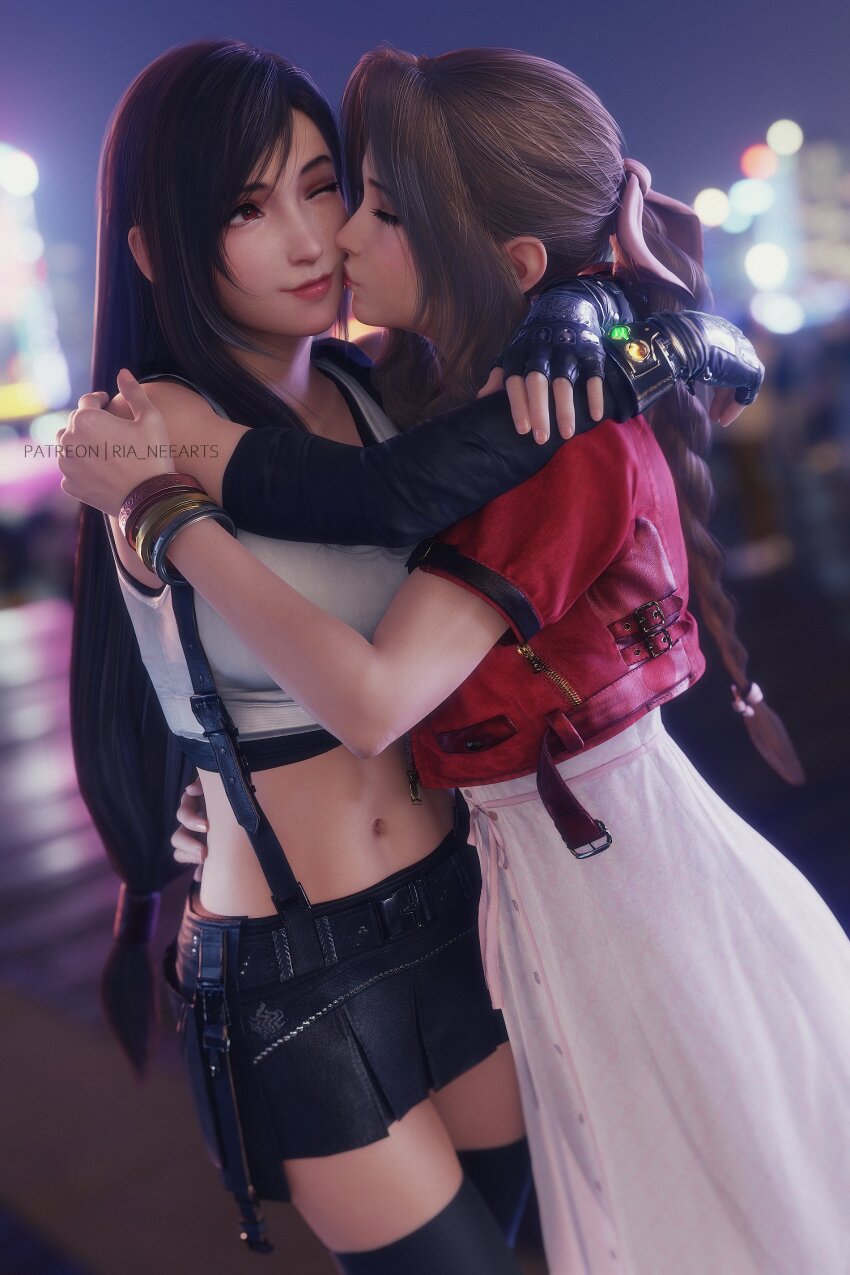 Aerith Gainsborough (Final Fantasy) Rule 34 Image