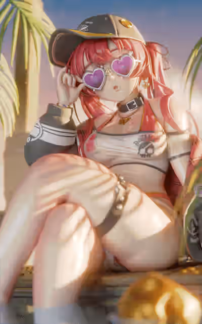 Houshou Marine (Summer) Rule 34 Image