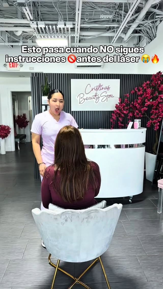 Cristina's Beauty Spa Instagram: 🚨 NO ES BROMA… pero sí nos da risa 😂

Amiga… si te decimos que vengas RASURADA al láser, no es por…