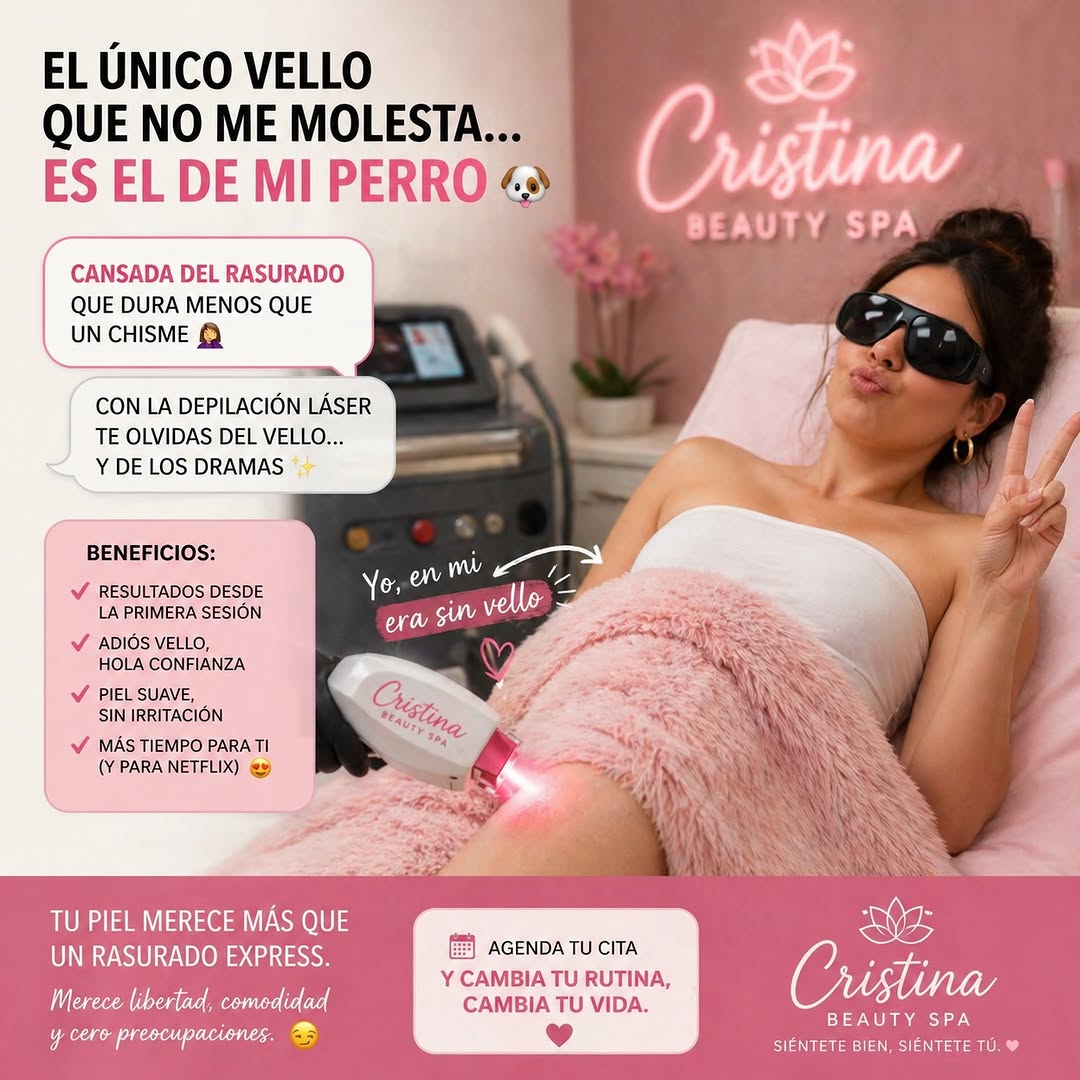 Cristina's Beauty Spa Instagram: ¿Cuántas veces más vas a volver con tu ex… el rastrillo? 😩🪒

Sí… ese que:
❌ te irrita
❌ te deja pu…