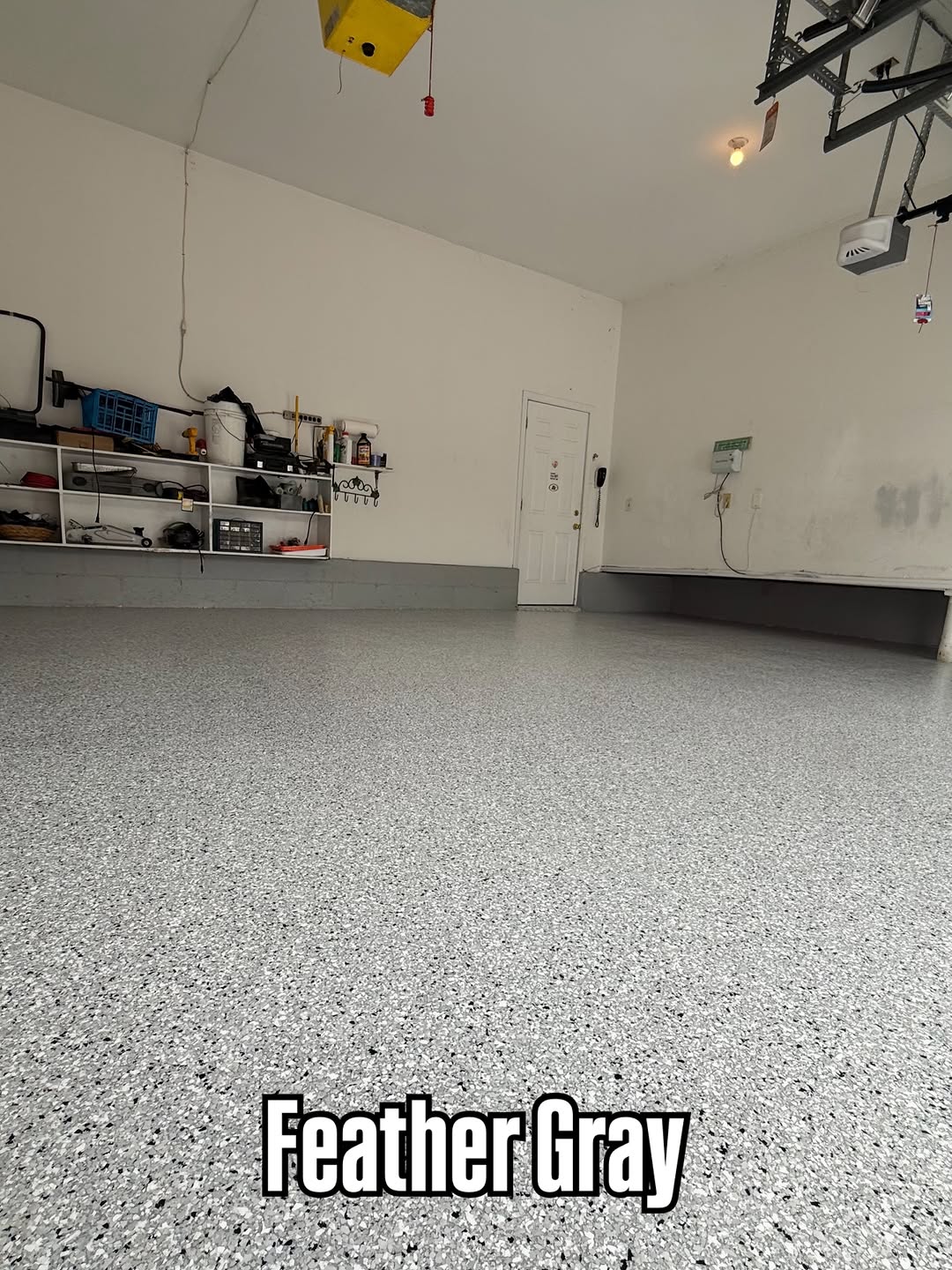 JC Epoxy Flooring Instagram: Another premium flake flooring system completed by JCEPOXYFLOORING. This garage is now built to with…