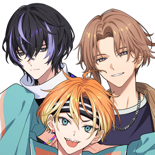 Akuta and Kiroku and Nanaki Icon