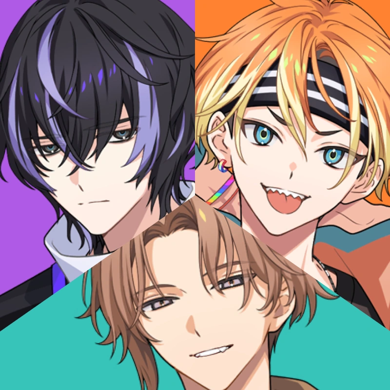 Kiroku & Akuta & Nanaki Icon