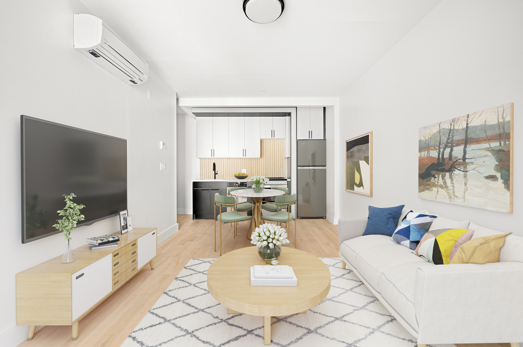 22 Frost Street — Unit interiors