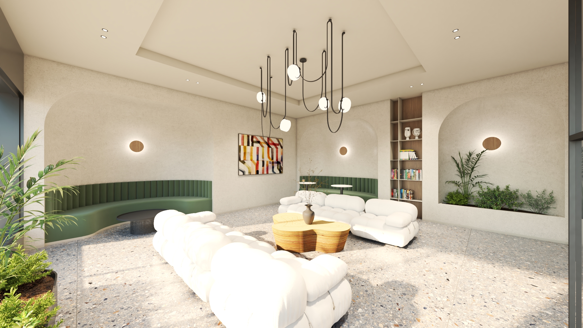 60 Cedar Street — Lobby