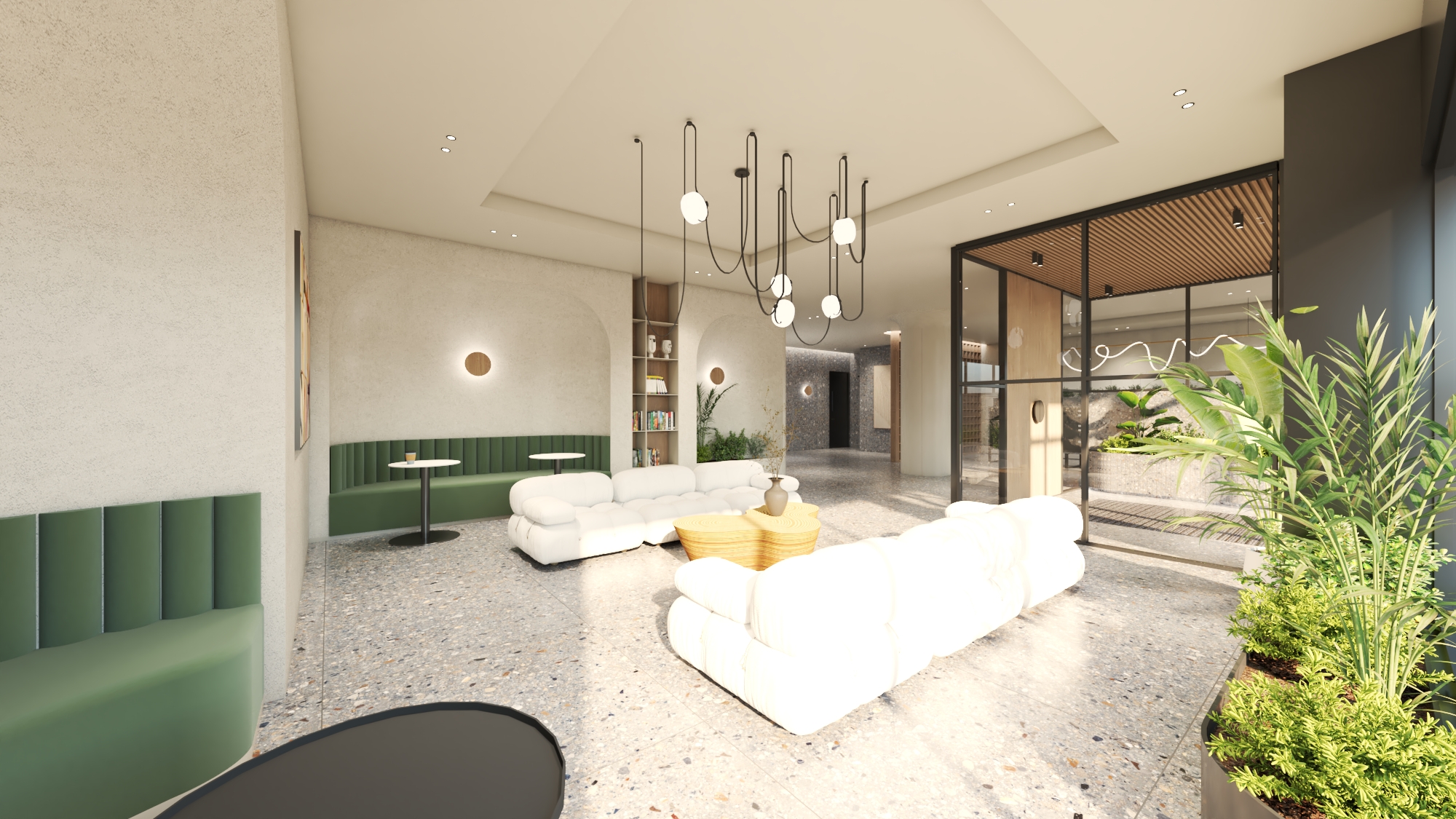 60 Cedar Street — Lobby
