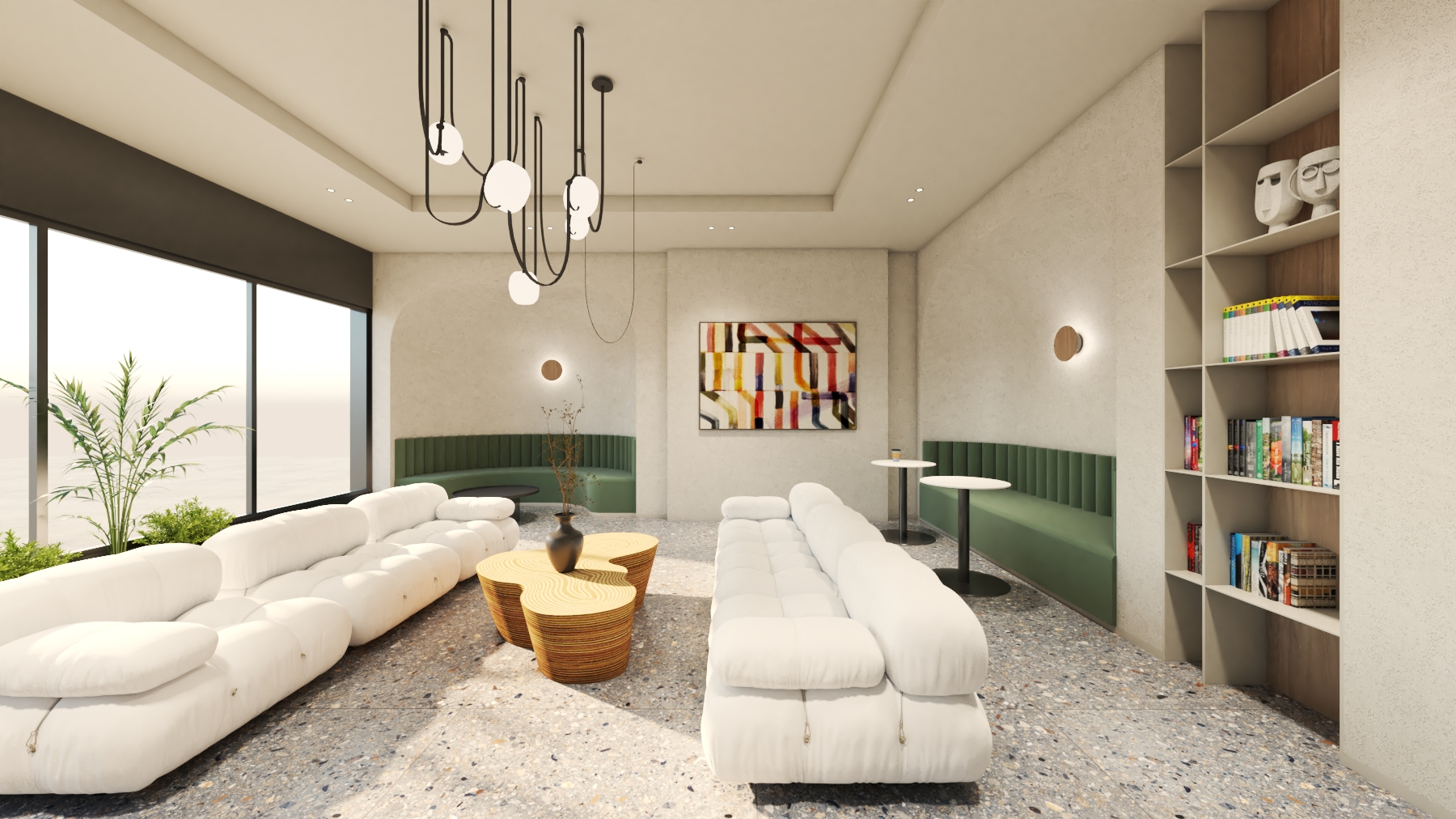 60 Cedar Street — Lobby