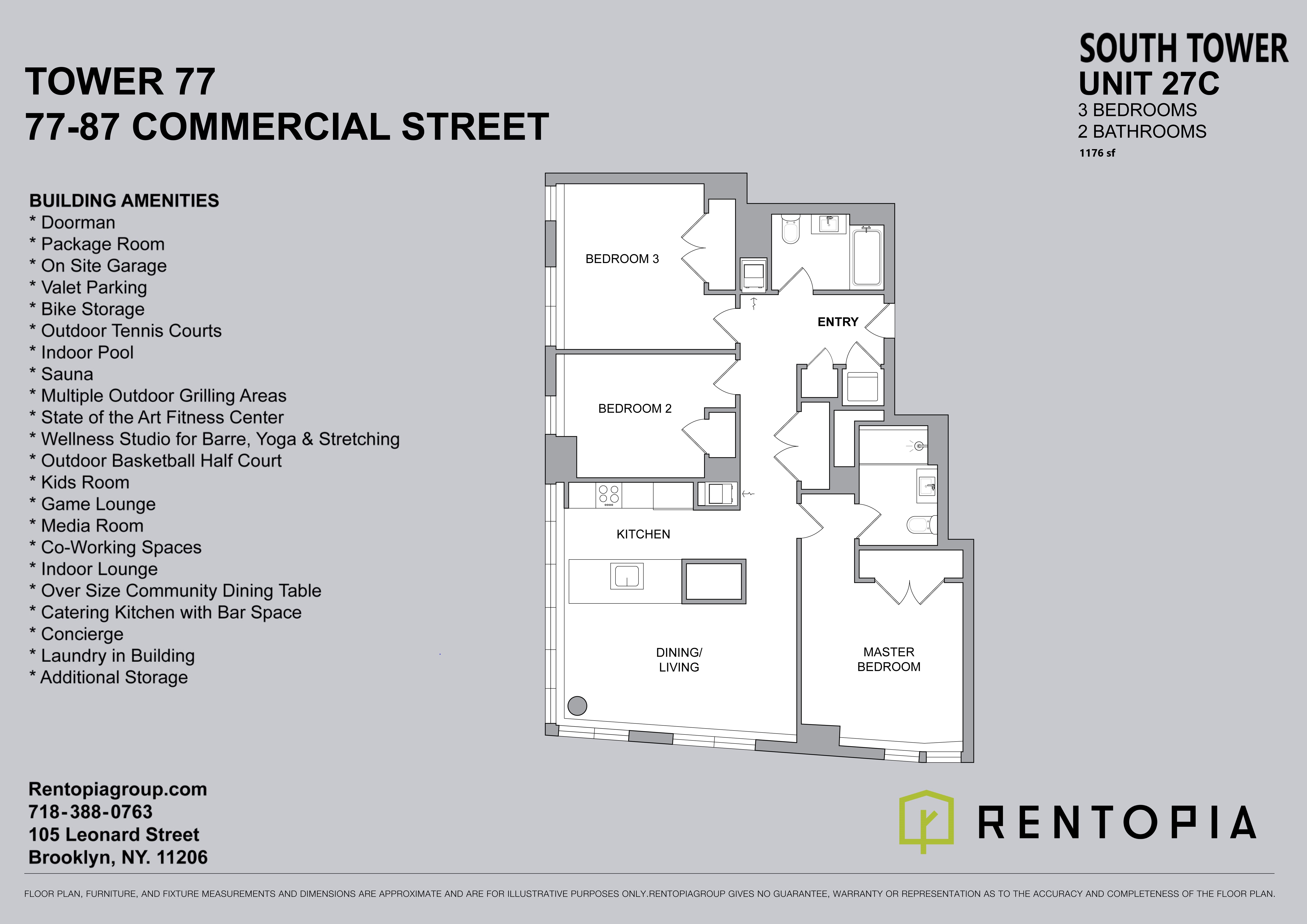 77 Commercial Street — Floor plans