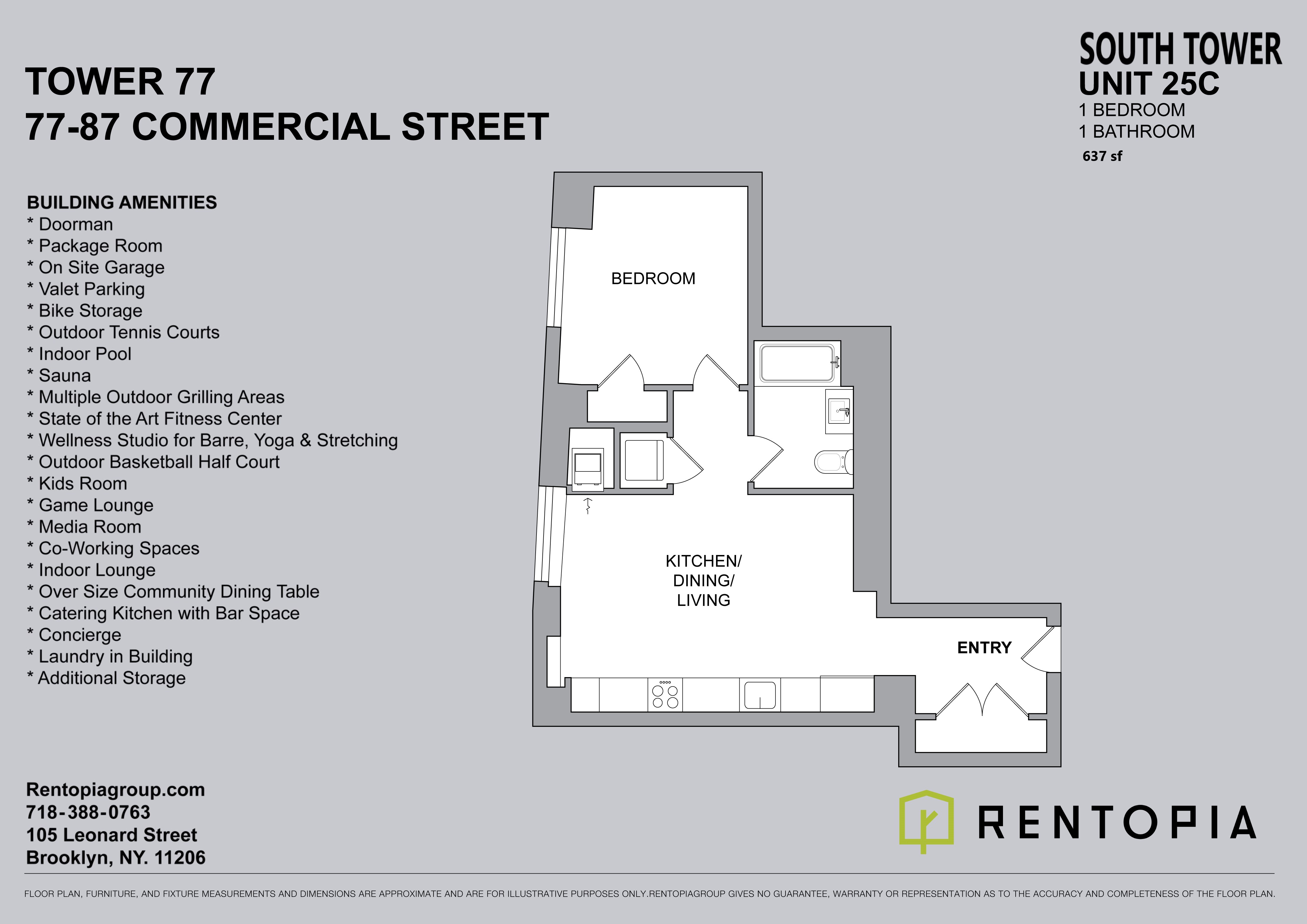 77 Commercial Street — Floor plans