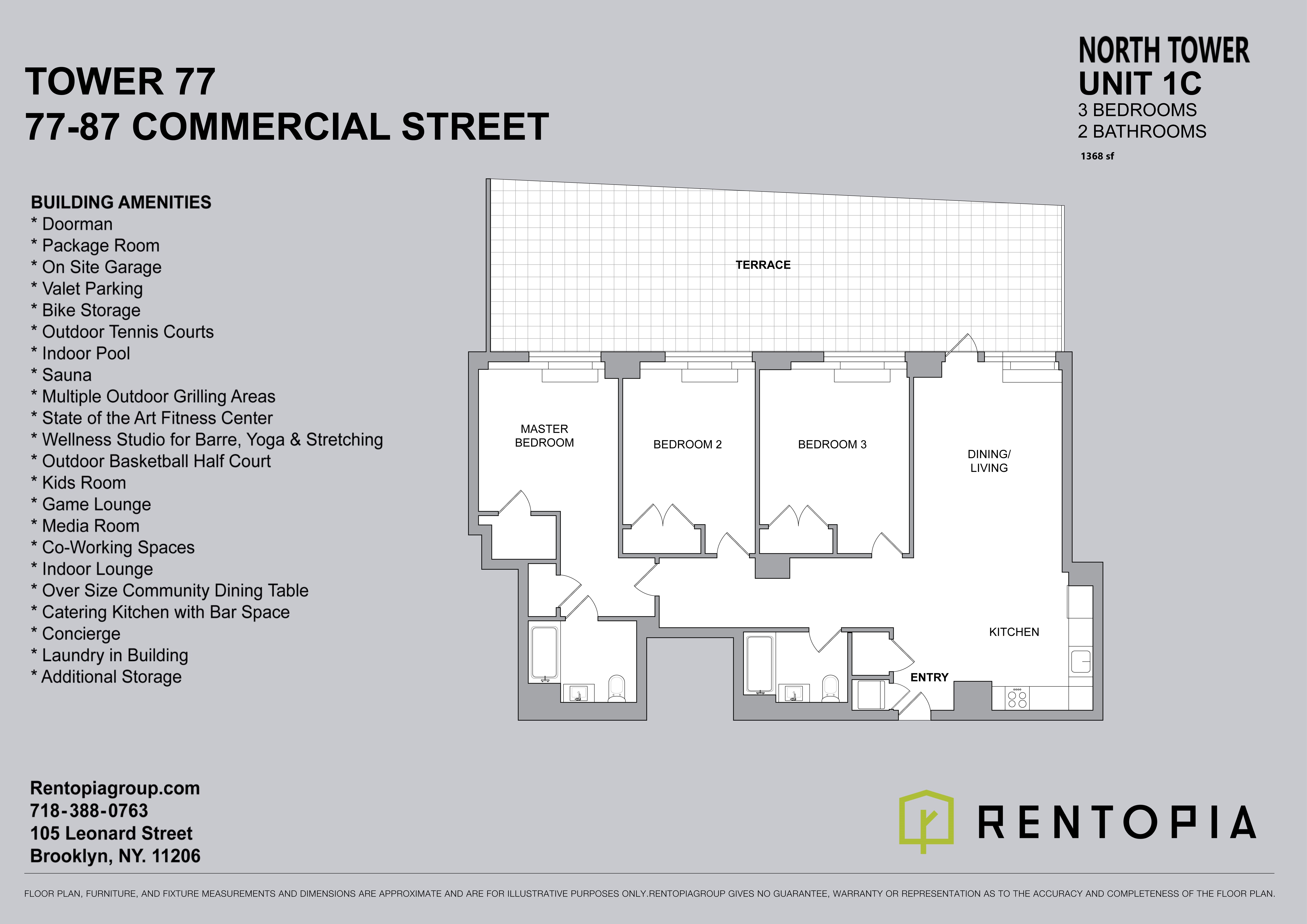 77 Commercial Street — Floor plans