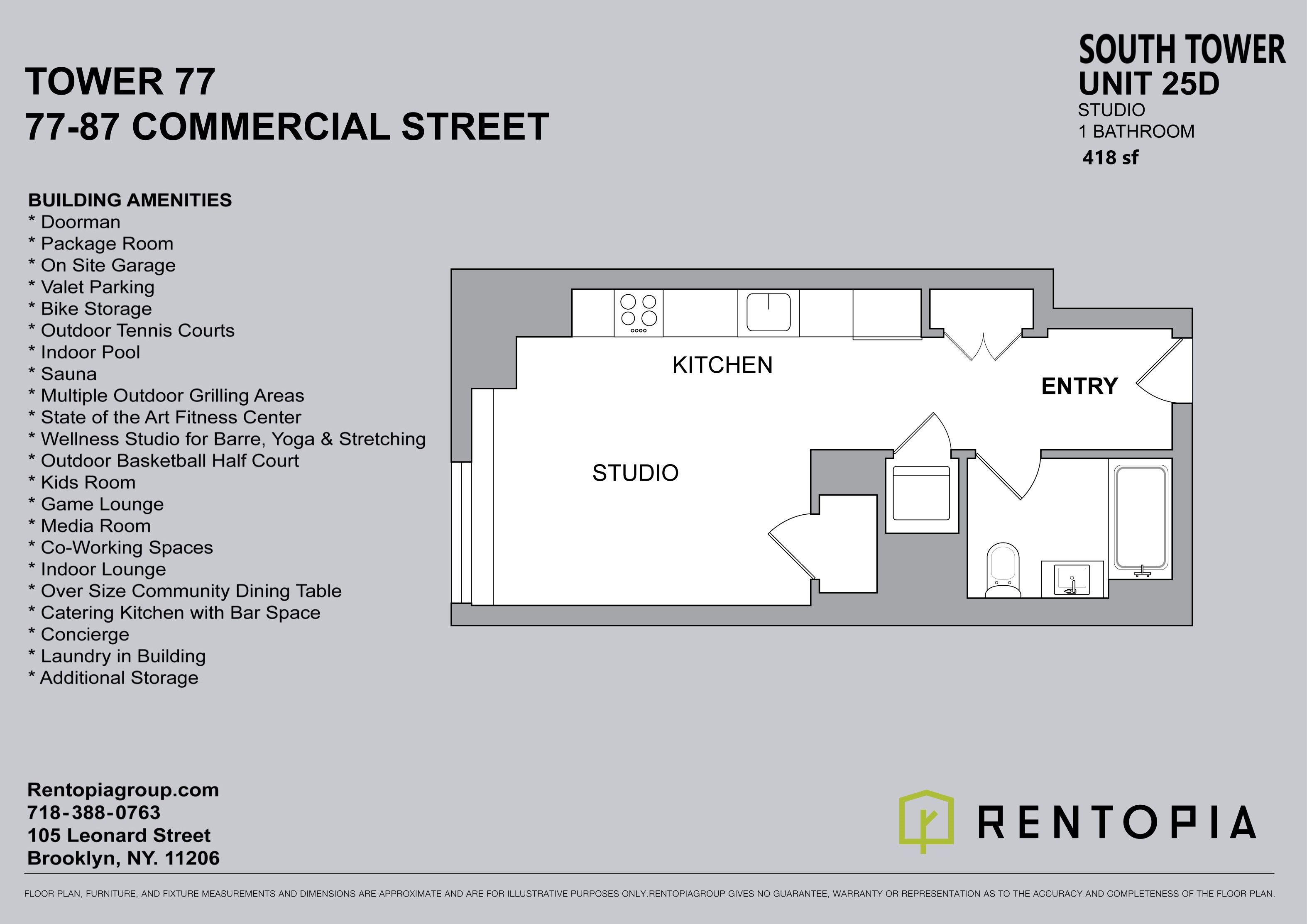 77 Commercial Street — Floor plans