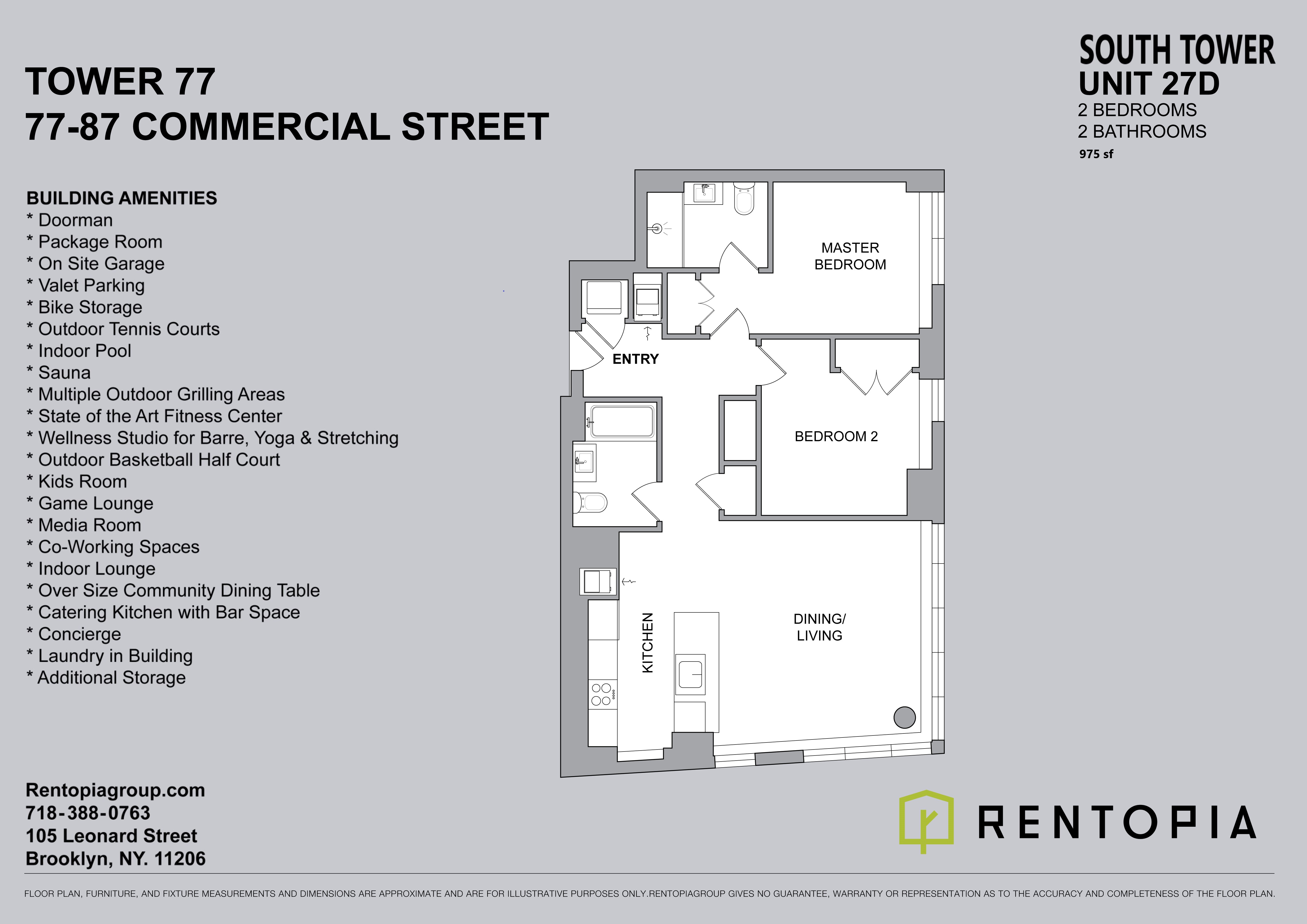 77 Commercial Street — Floor plans