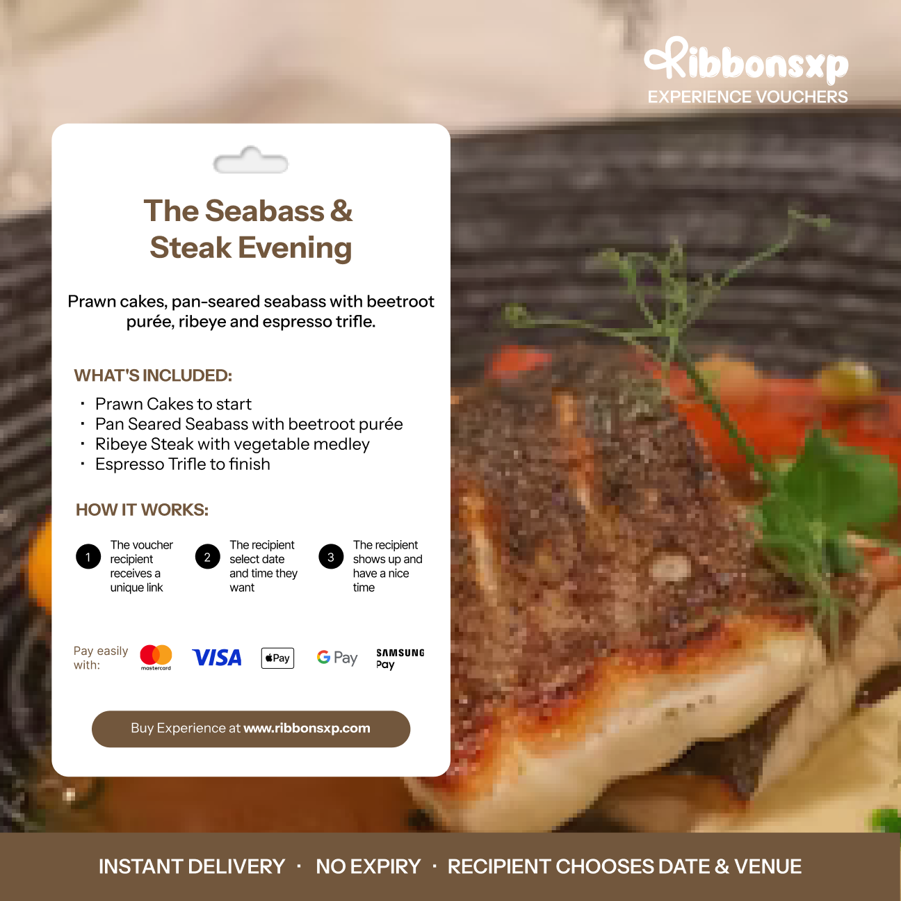 The Seabass & Steak Evening