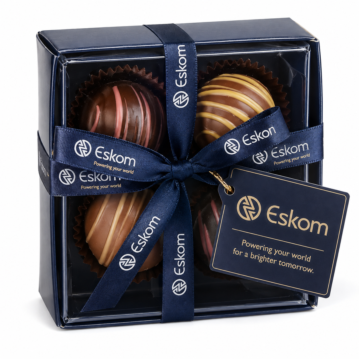 Ribbon truffle box from RibiRewards' December collection