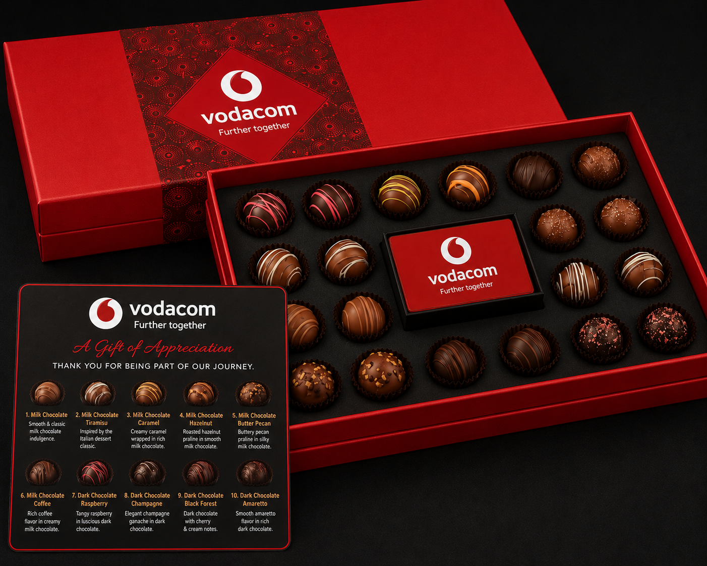 Chocolate box from RibiRewards' December collection