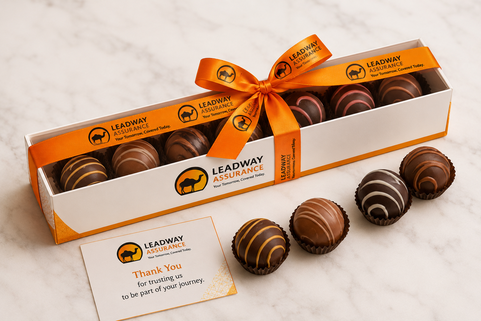 Truffle gift box from RibiRewards' December collection