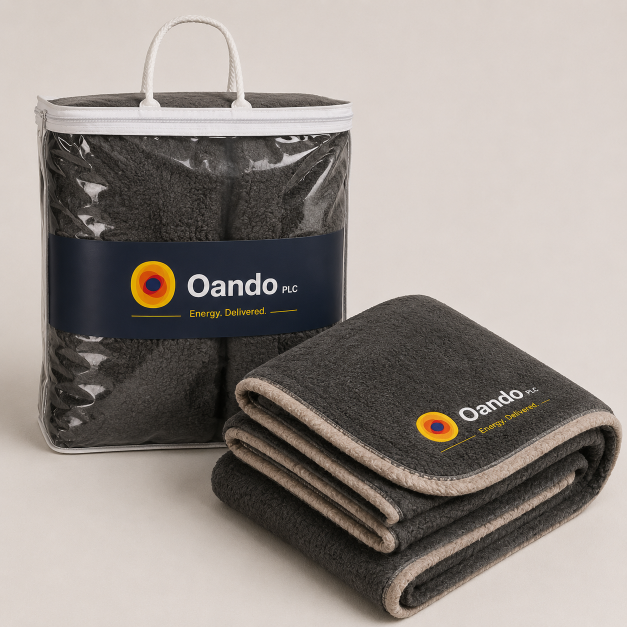 Sherpa fleece blanket from RibiRewards' December collection