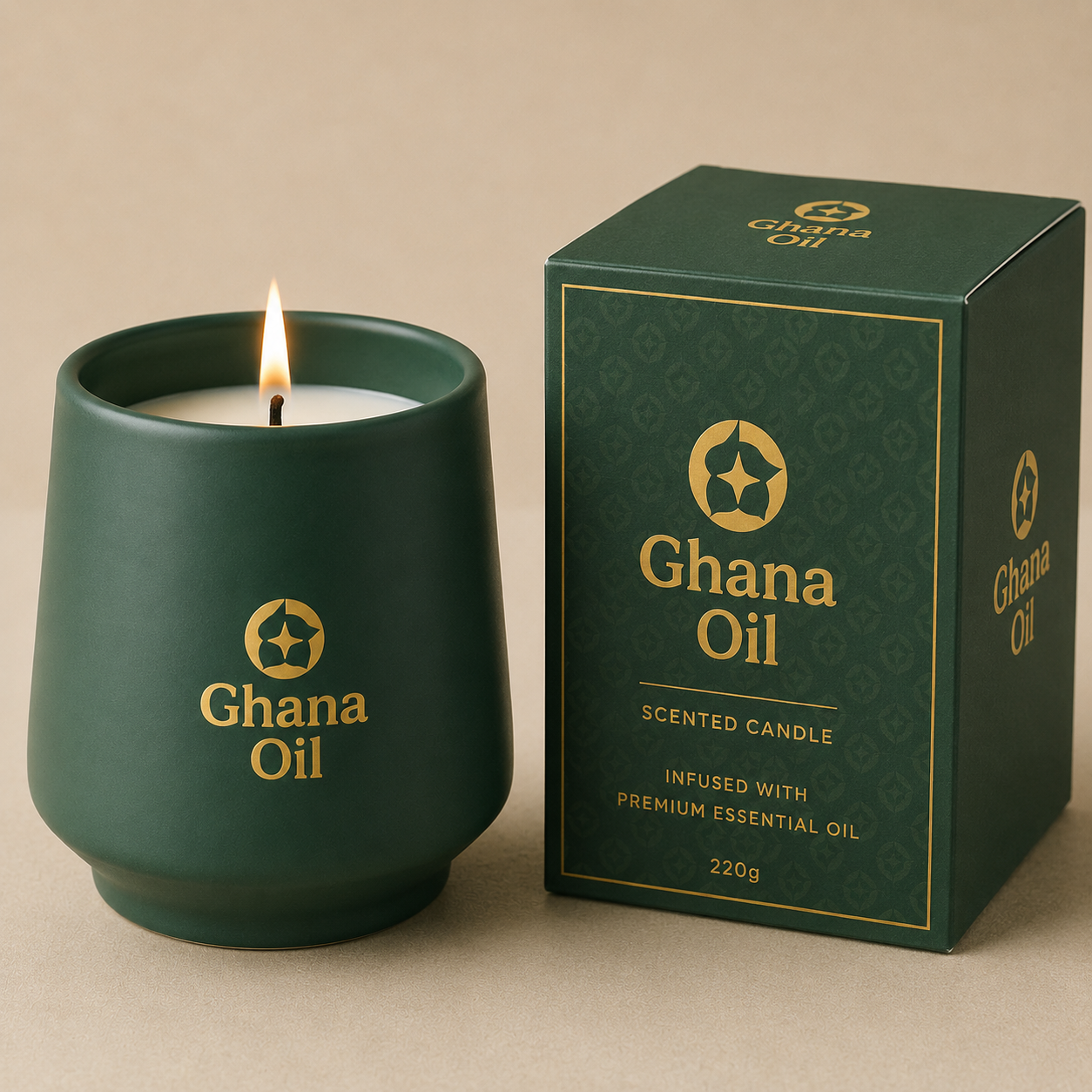 Scented candle from RibiRewards' December collection